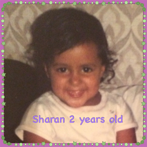 Dr Sharan Uppal as a child